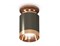 Ambrella Комплект накладного светильника XS6303160 DCH/PPG черный хром/золото розовое полированное MR16 GU5.3 (N6906, C6303, N6135) XS6303160 - фото 103403