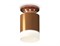 Ambrella Комплект накладного светильника XS6304153 SCF/PPG/FR кофе песок/золото розовое полированное/белый матовый MR16 GU5.3 (N6906, C6304, N6248) XS6304153 - фото 103532