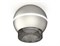 Ambrella Комплект накладного светильника XS1103020 SSL/BK серебро песок/тонированный MR16 GU5.3 LED 3W 4200K (C1103, N7192) XS1103020 - фото 103859