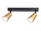 Ambrella Светильник накладной TA13146/2 BK/GD черный/золото GU10/2 max 12W 295*60*130 TA13146 - фото 103964 Ambrella Светильник накладной TA13146/2 BK/GD черный/золото GU10/2 max 12W 295*60*130 TA13146 - фото 103964