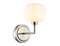 Ambrella Светильник настенный LH53007 SN/FR сатин никель/белый матовый G9 max 40W 195*120*230 LH53007 - фото 105832 Ambrella Светильник настенный LH53007 SN/FR сатин никель/белый матовый G9 max 40W 195*120*230 LH53007 - фото 105832