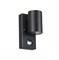 Odeon Light 4389/1W HIGHTECH ODL23 561 черный/металл/пвх стойкий к УФ излучению Настенный светильник с датчиком движения IP44 LED GU10 7W MOTTO 4389/1W - фото 106675 Odeon Light 4389/1W HIGHTECH ODL23 561 черный/металл/пвх стойкий к УФ излучению Настенный светильник с датчиком движения IP44 LED GU10 7W MOTTO 4389/1W - фото 106675