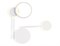 Ambrella Настенный поворотный светодиодный светильник FL5197 SWH белый песок LED 3000K 13W 445*400*60 FL5197 - фото 107205 Ambrella Настенный поворотный светодиодный светильник FL5197 SWH белый песок LED 3000K 13W 445*400*60 FL5197 - фото 107205
