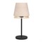 Eglo 43977 Настольная лампа TABLEY, 1X40W (E27), H425, сталь, черный / текстиль, дерево, коричневый 43977 - фото 108072