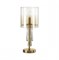 Odeon Light 4886/1T HALL ODL_EX23 41 бронзовый/янтарн./металл/стекло Настольная лампа E14 1*40W NICOLE 4886/1T - фото 108501