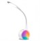 Ambrella Светодиодная настольная лампа с RGB подсветкой DE532 WH белый LED 4200K+RGB 7.5W DE532 - фото 108520