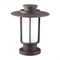 Odeon Light 4047/1B ODL18 703 опал/темно-серый Уличный светильник на столб IP54 E27 18W 220V MITO 4047/1B - фото 109237