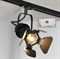 Lussole LOFT Металл Черный /  Металл трековый светильник однофазный E14 40W LSP-9838-TAW - фото 112593