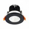 ST LUCE  ST704.448.10 Св-к встр. Черный LED 1*10W 4000K 900Lm Ra>90 38о IP20 D80xH60 170-240V ST704.448.10 - фото 112794