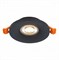 ST Luce ST205.408.01 Светильник встраиваемый Мат. черный GU10 1*50W D95xH27 220V Без ламп ST205.408.01 - фото 112891