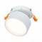 ST LUCE  ST651.538.09 Встраиваемый поворотный светильник Белый LED 1*9W 3000K 720Lm Ra>90 120о IP20 D85xH68 170-240VV ST651.538.09 - фото 114784