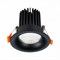 ST LUCE  ST703.438.10 Св-к встр. Черный LED 1*10W 3000K 900Lm Ra>90 38о IP20 D85xH75 170-240V ST703.438.10 - фото 115045