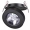 Novotech 357983 NT19 077 черный Встраиваемый светильник IP20 LED 3000К 12W 220V GRODA 357983 - фото 115754