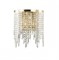 Odeon Light 5028/2W MODERN ODL23 431 золотой/прозрачный металл/хрусталь Бра E14 2*40W CHOKKA 5028/2W - фото 116451