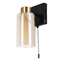 Arte Lamp A7027AP-1BK LEO Бра с выкл, черный/янтарный A7027AP-1BK - фото 116927 Arte Lamp A7027AP-1BK LEO Бра с выкл, черный/янтарный A7027AP-1BK - фото 116927