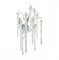 Odeon Light 5004/3W HALL ODL23 485 серебристый/прозрачный металл/хрусталь Бра G9 3*40W BANCHE 5004/3W - фото 117375