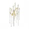 Odeon Light 5005/3W HALL ODL23 487 золотой/прозрачный металл/хрусталь Бра G9 3*40W BANCHE 5005/3W - фото 117395