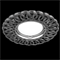 Gauss Светильник Antique Gu5.3 1/40 круг, серебро/черный CA042 - фото 11751