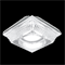 Gauss Светильник Glass Gu5.3 1/30 кристалл/хром CR053 - фото 11775