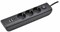 IEK MODERN Удлинитель У03В с/з 2м 3х1мм2 16А/250В USBх3 чер. WYP12-16-03-02-ZKU-K02 - фото 118143
