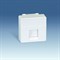 Simon 27 Мех Слоновая кость Адаптор на 1 RJ45(12) 75528-, 75540-, 75541-, 75544-39, широкий, шторки - фото 23594