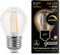 Gauss Лампа Filament Шар 5W 420lm 2700К Е27 диммируемая LED 105802105-D - фото 33859