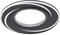 Gauss Светильник Aluminium AL016 Круг. Черный/Хром, Gu5.3 AL016 - фото 34325