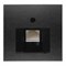 Розетка компьютерная одинарная RJ45 5-й кат. антрацит 14071606 + EPUAE8UPOK5 - фото 40774