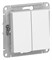 Systeme Electric AtlasDesign белый переключатель 2-клавишный сх.6, 10АХ, механизм ATN000165 - фото 44886 Systeme Electric AtlasDesign белый переключатель 2-клавишный сх.6, 10АХ, механизм ATN000165 - фото 44886