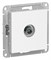 Systeme Electric AtlasDesign белый розетка TV оконечная 1DB, механизм ATN000191 - фото 44916