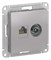 Розетка двойная ТВ|компьютерная RJ-45 кат. 5е ATN000389 Schneider Electric - фото 45067