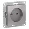 Systeme Electric AtlasDesign алюминий розетка без заземления, 16А, механизм ATN000341 - фото 45078 Systeme Electric AtlasDesign алюминий розетка без заземления, 16А, механизм ATN000341 - фото 45078