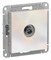 Systeme Electric AtlasDesign жемчуг розетка TV проходная 4DB, механизм ATN000492 - фото 45130