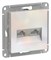 Розетка компьютерная двойная RJ-45 кат. 5е ATN000485 Schneider Electric - фото 45135