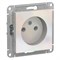 Systeme Electric AtlasDesign жемчуг розетка без заземления, 16А, механизм ATN000441 - фото 45148