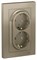 Розетка двойная со шторками с заземлением ATN000526 Schneider Electric - фото 45191