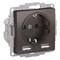 Розетка 220 с 2 USB 2 порта 5B 2,4А ATN000630 Schneider Electric Atlas Design - фото 45287