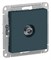 Systeme Electric AtlasDesign изумруд розетка антенная одиночная TV коннектор, механизм ATN000893 - фото 45398