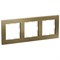 Systeme Electric AtlasDesign Nature металл латунь рамка 3-ая ATN312203 - фото 45680 Systeme Electric AtlasDesign Nature металл латунь рамка 3-ая ATN312203 - фото 45680