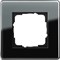 Рамка 1-пост, Gira Esprit Glass C черное стекло 0211505 - фото 5835