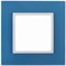 1 постовая рамка голубой ЭРА Элеганс 14-5101-28 - фото 62427