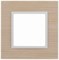 1 постовая рамка беленый дуб ЭРА Элеганс 14-5301-01 - фото 62475