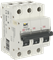 Автоматический выключатель IEK Armat M10N 63А 3п AR-M10N-3-C063, 10кА, C - фото 62997