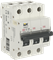 Автоматический выключатель IEK Armat M06N 10А 3п AR-M06N-3-C010, 6кА, C - фото 63013
