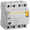 Выключатель дифференциального тока IEK ВД1-63S 4П 40А 300мА MDV12-4-040-300, тип ACS, селективный - фото 67114