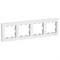 Systeme Electric AtlasDesign белый рамка 4-ая, универсальная ATN000104 - фото 70634 Systeme Electric AtlasDesign белый рамка 4-ая, универсальная ATN000104 - фото 70634