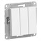 Systeme Electric AtlasDesign белый выключатель 3-клавишный сх.1+1+1, 10АХ, механизм ATN000131 - фото 70643 Systeme Electric AtlasDesign белый выключатель 3-клавишный сх.1+1+1, 10АХ, механизм ATN000131 - фото 70643