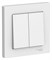 Systeme Electric AtlasDesign Лотос Выключатель 2-клавишный, сх.5, 10АХ, в сборе ATN001352 - фото 70712 Systeme Electric AtlasDesign Лотос Выключатель 2-клавишный, сх.5, 10АХ, в сборе ATN001352 - фото 70712