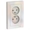 Systeme Electric AtlasDesign жемчуг розетка без заземления, двойная, 16А, в сборе ATN000420 - фото 70751 Systeme Electric AtlasDesign жемчуг розетка без заземления, двойная, 16А, в сборе ATN000420 - фото 70751