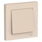 Systeme Electric AtlasDesign бежевый выключатель 1-клавишный сх.1, 10АХ, в сборе ATN000212 - фото 70804
